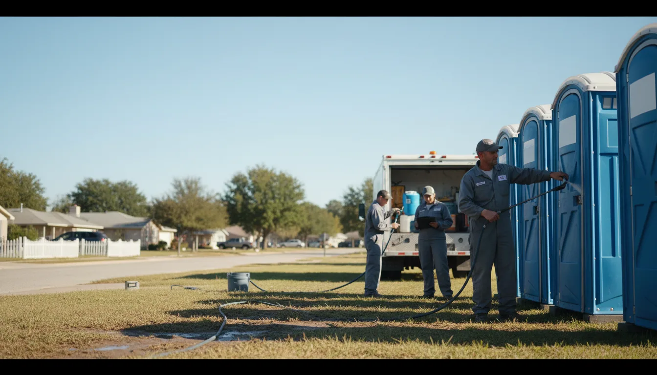 Long-Term Portable Toilet Rental in Peebles, OH near me